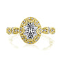 1.75 Carat Moissanite Omari Ring