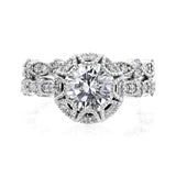 2 Carat Moissanite Rory Bridal Set
