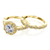 2 Carat Moissanite Rory Bridal Set