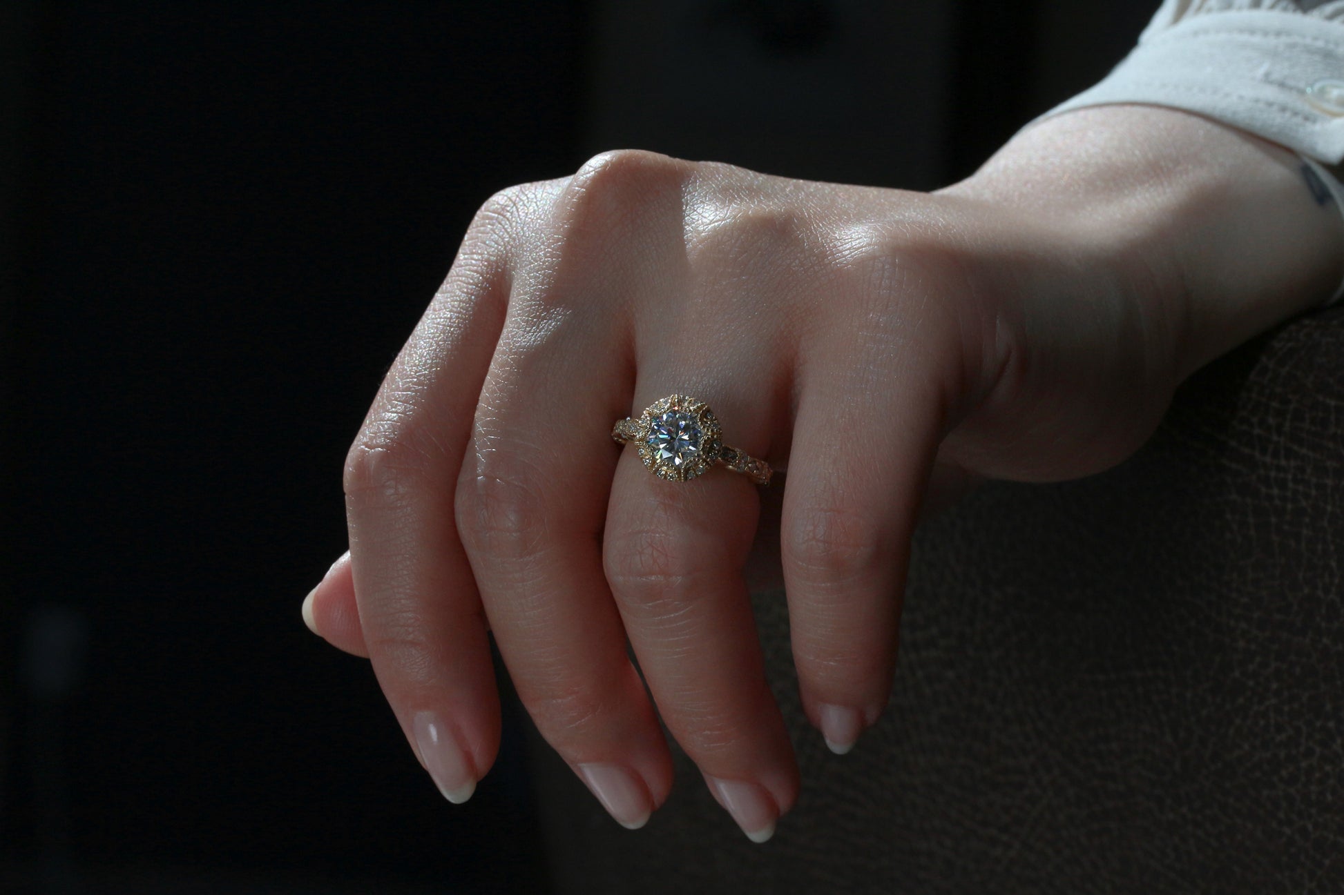 1.8 Carat Moissanite Rory Ring