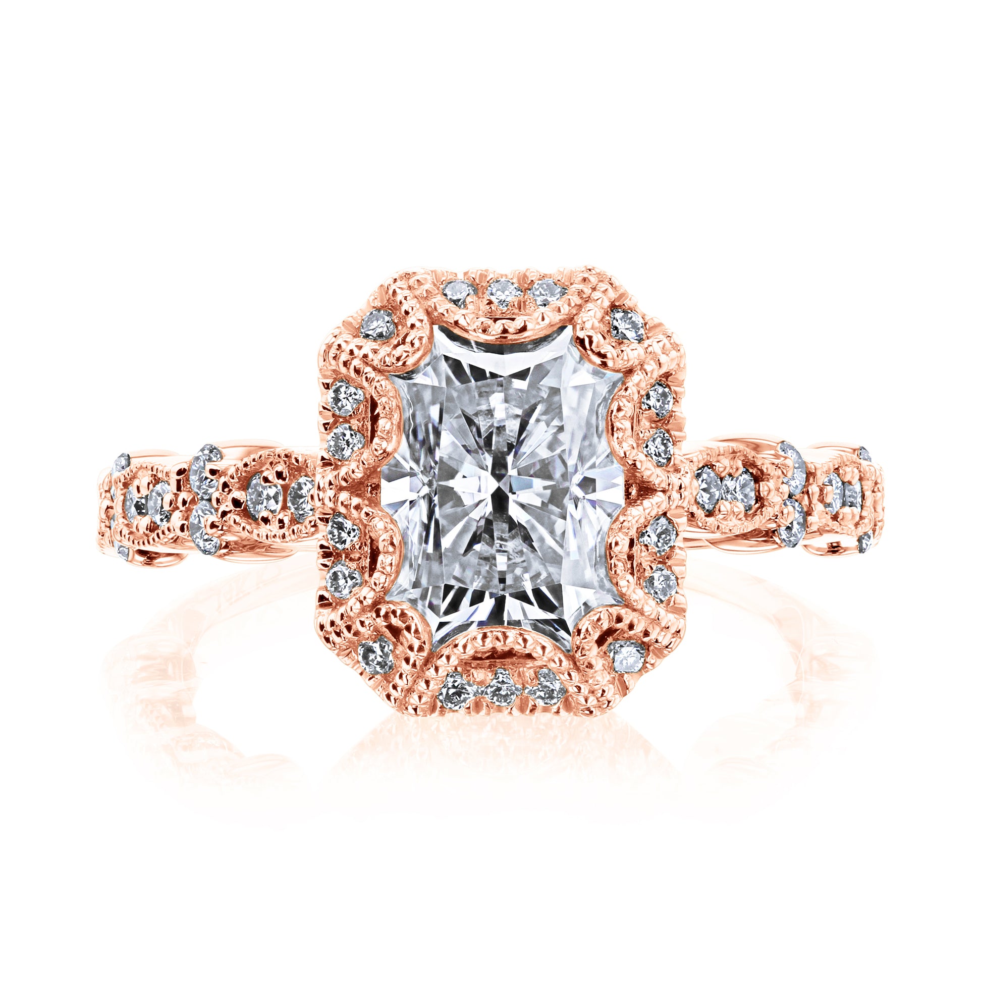 2.1 Carat Moissanite Racquel Ring