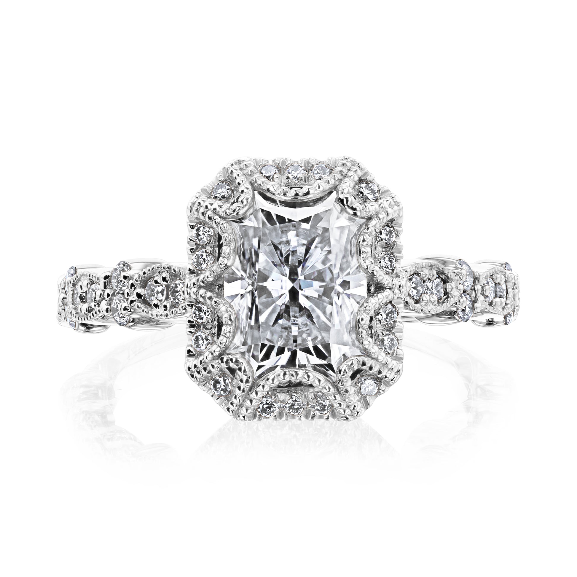 2.1 Carat Moissanite Racquel Ring