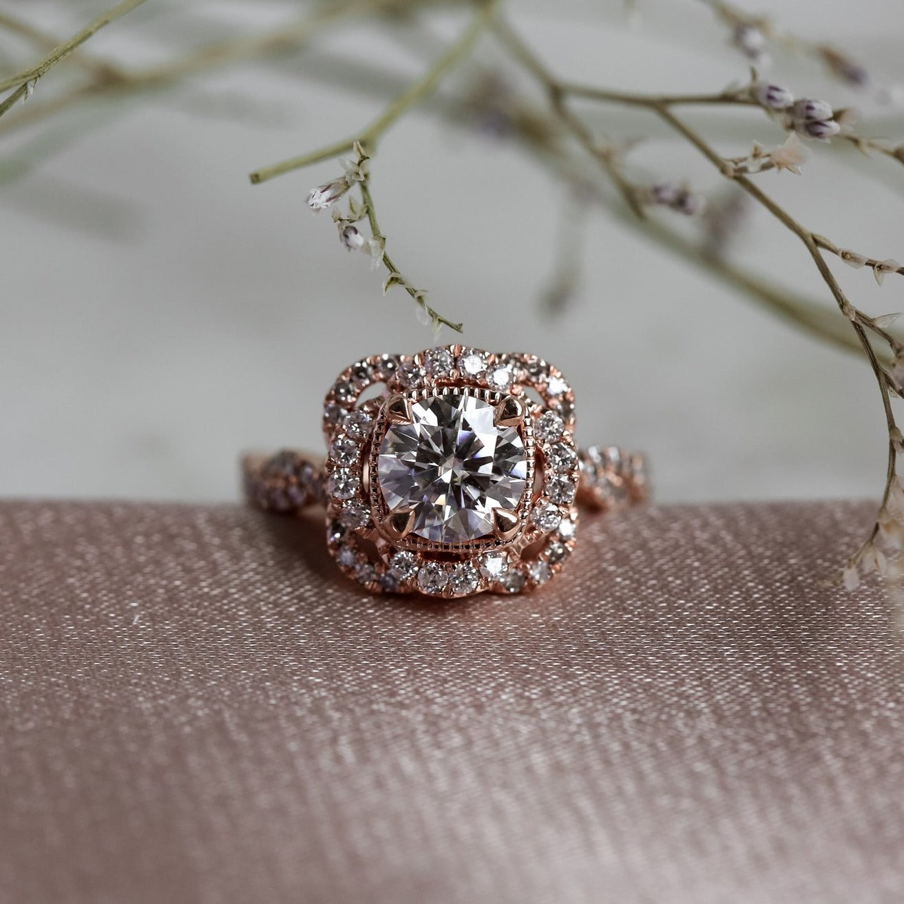 Kobelli Moissanite Engagement Ring