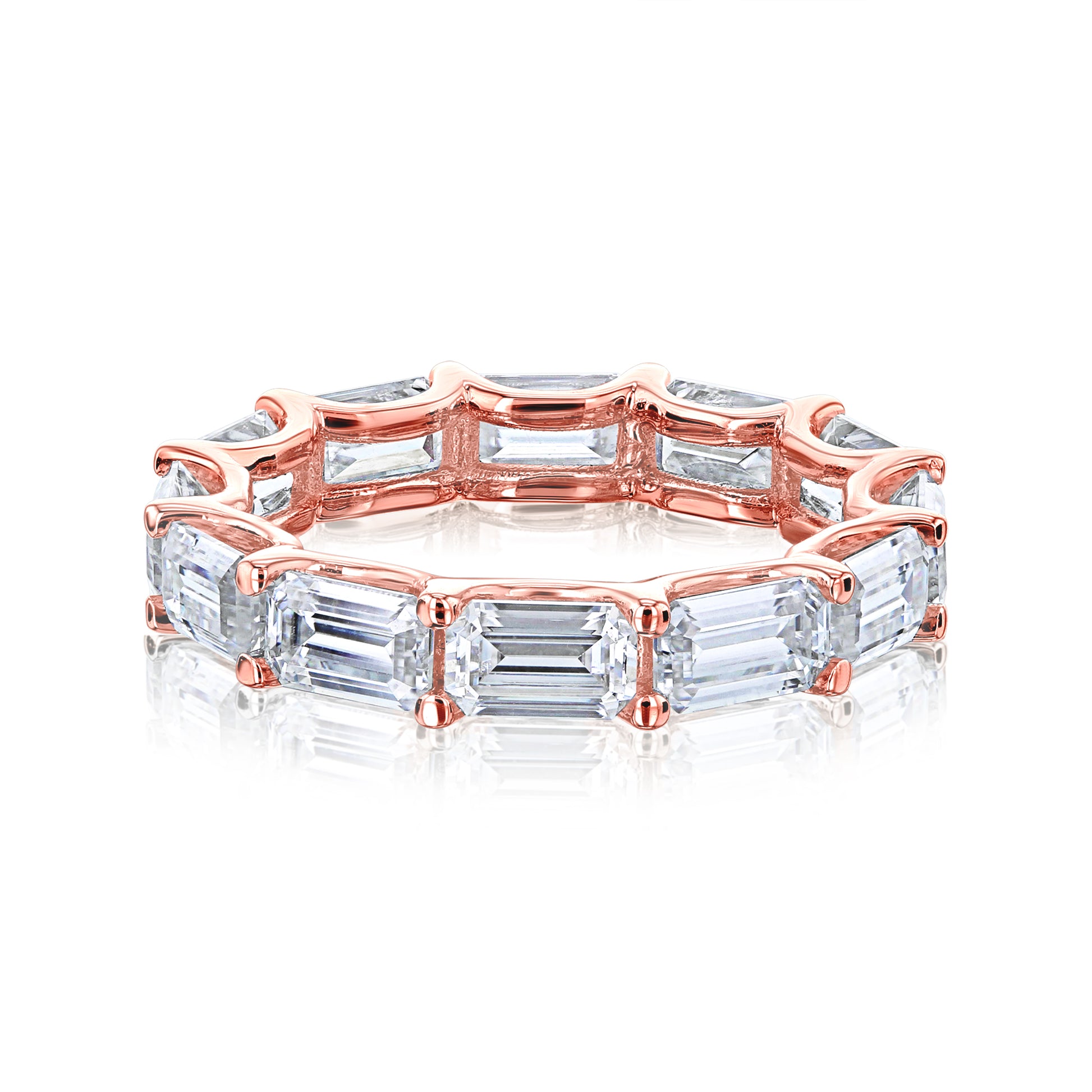 5mm Lab Grown Diamond Eternity East-West Ring