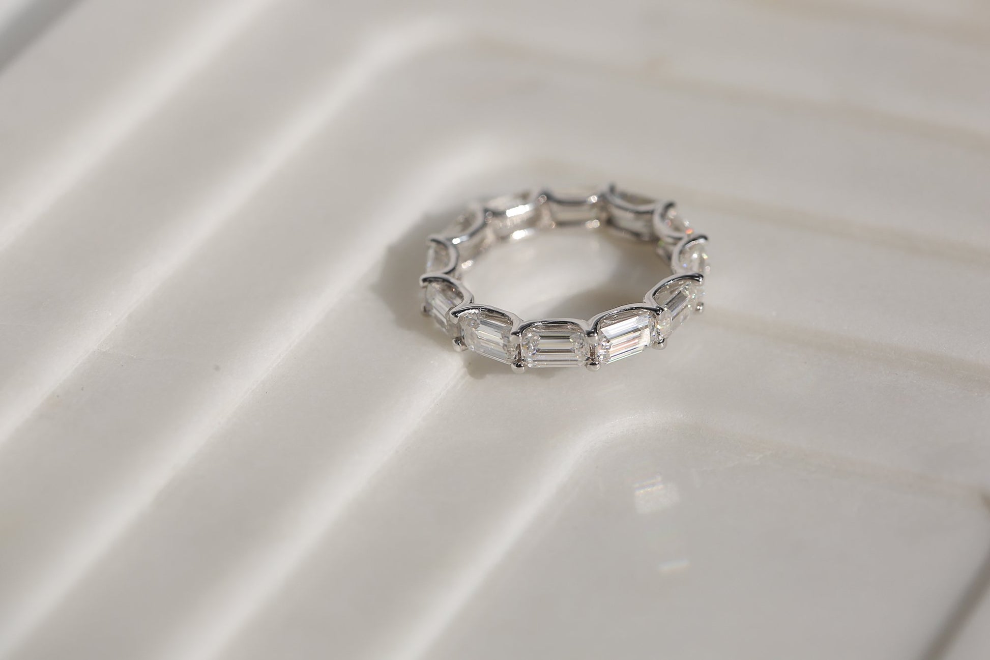 Kobelli East West Lab Grown Diamond Eternity Band