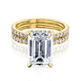 6.38 Carat Moissanite Evie Bridal Set