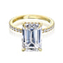 6 Carat Moissanite Evie Ring