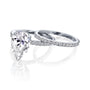 Kobelli Moissanite Wedding Ring Set