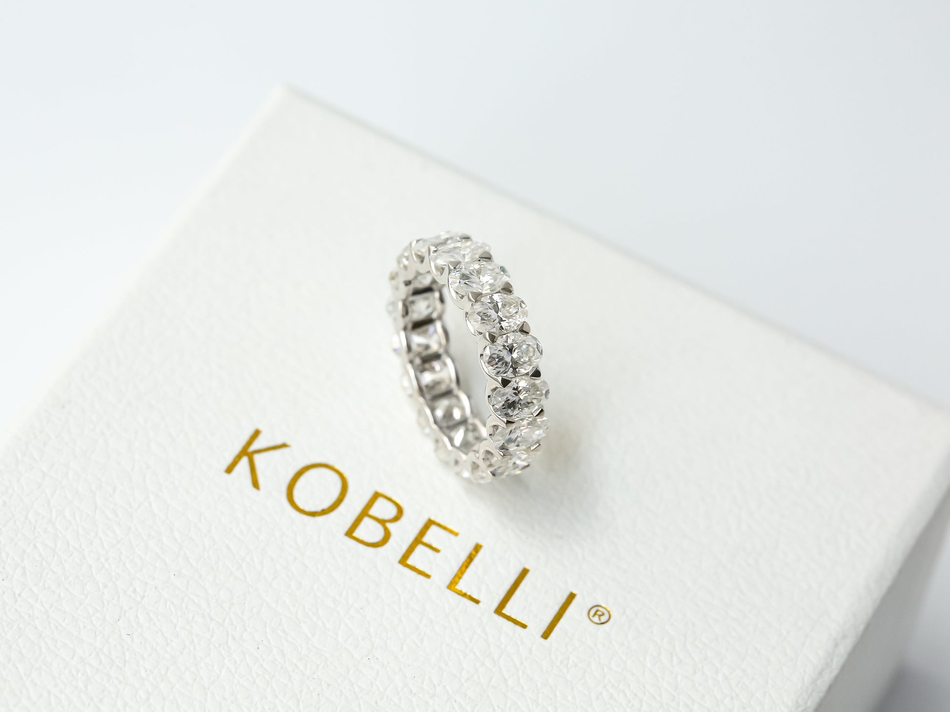 Kobelli Moissanite Eternity Band