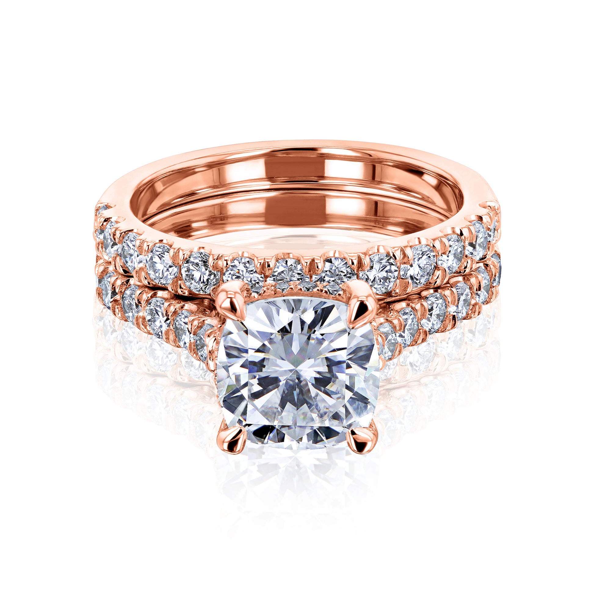 3 Carat Moissanite Camden Bridal Set