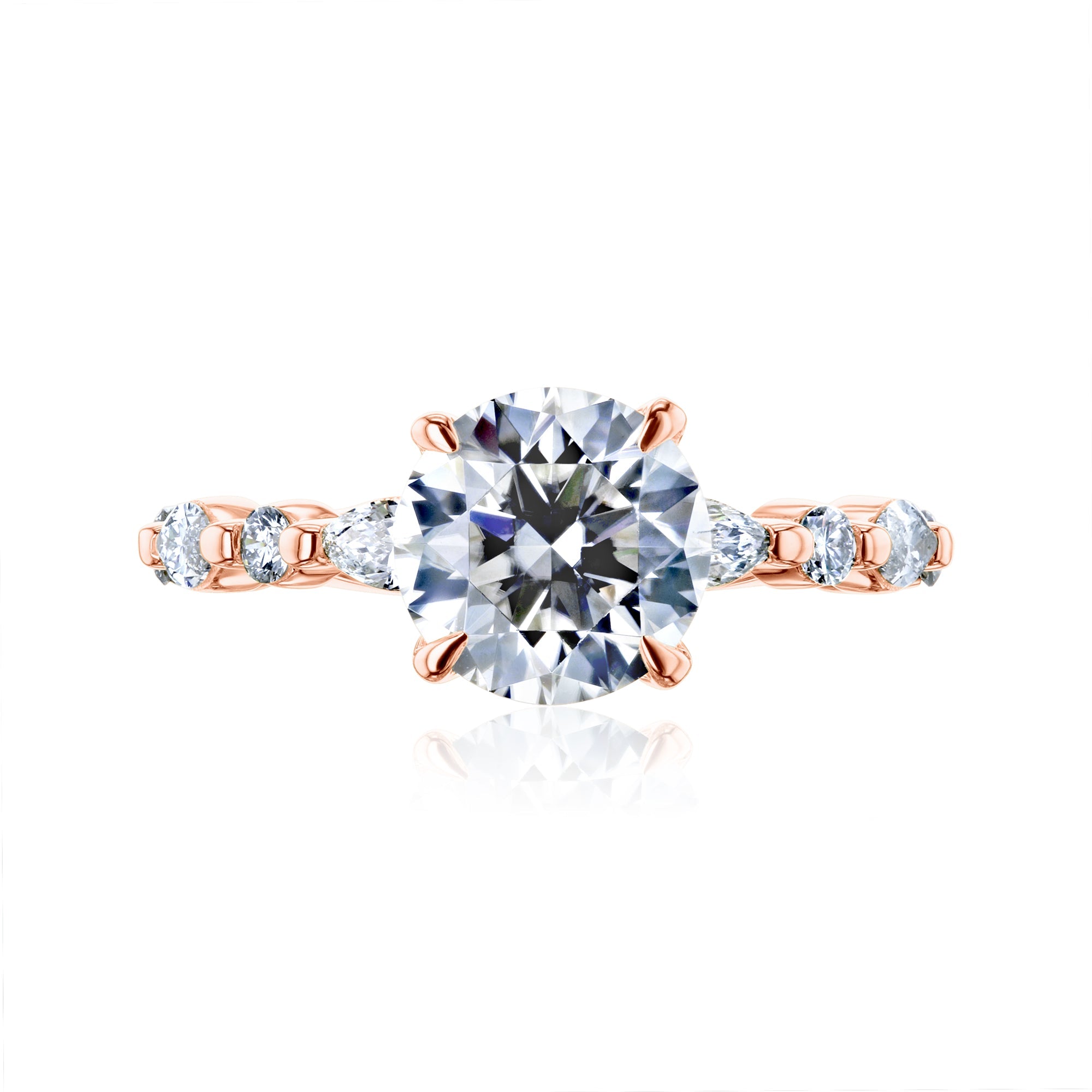 2.5 Carat Moissanite Rue Ring