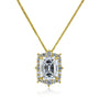 Kobelli Elizabeth Diamond & Moissanite Necklace