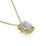 Kobelli Elizabeth Diamond & Moissanite Necklace