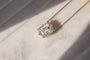 Kobelli Elizabeth Diamond & Moissanite Necklace