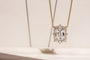 Kobelli Elizabeth Diamond & Moissanite Necklace
