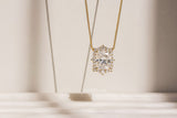 Kobelli Raina Diamond & Moissanite Necklace