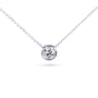 0.5 Carat Moissanite Solitaire Lucy Necklace