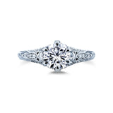 1ct Ornate 6-Prong Ring