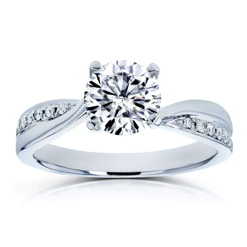 1 Carat Hourglass Ring - Multiple Center Options