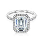 Kobelli Quattro Eloise 10x8 Engagement Ring