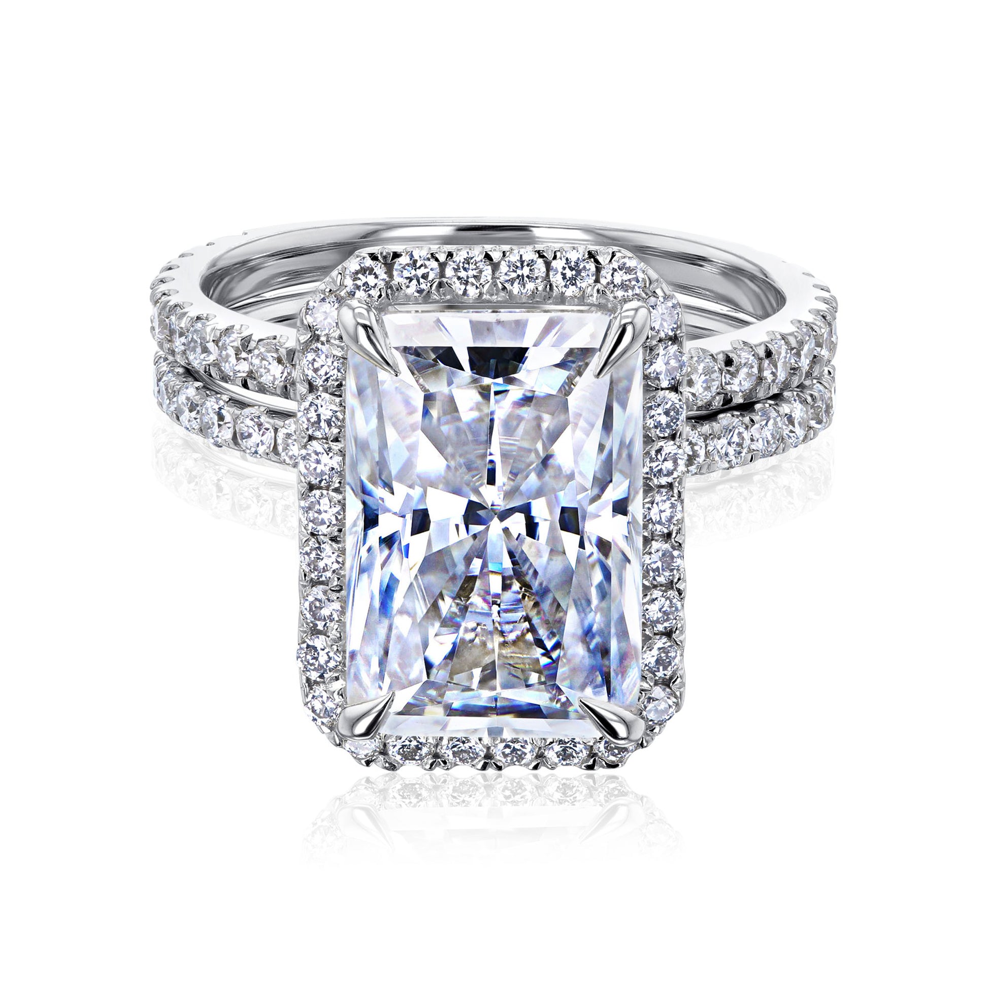 5.5 Carat Moissanite Renee Bridal Set