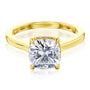 Kobelli London Collection Cara 2ct Cushion Moissanite Cathedral Engagement Ring