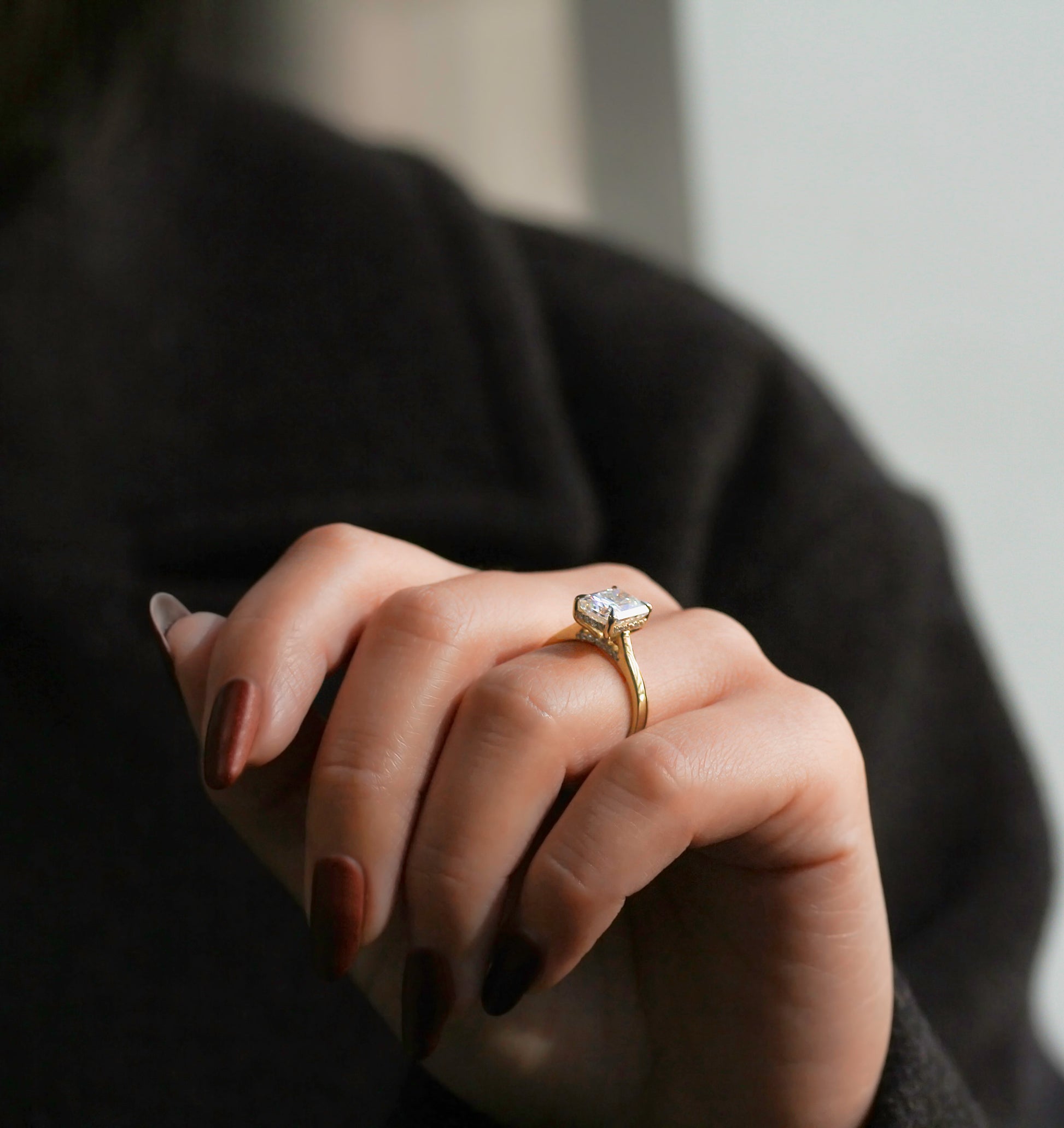 2.6 Carat Moissanite Erin Ring