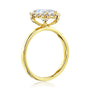 Kobelli Margaux Engagement Ring Floating Caged Prongs Setting