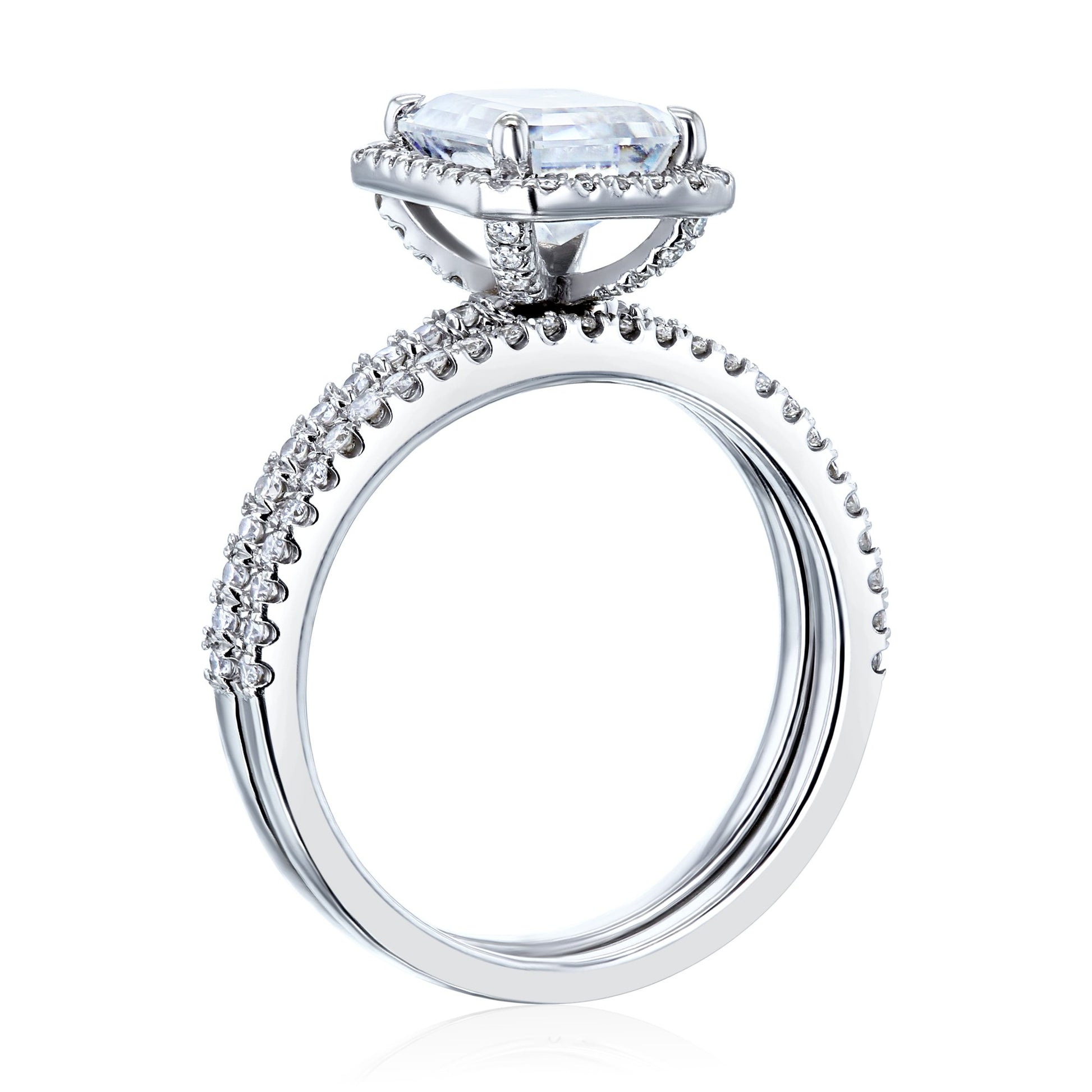 Kobelli Rhona Moissanite Bridal Set