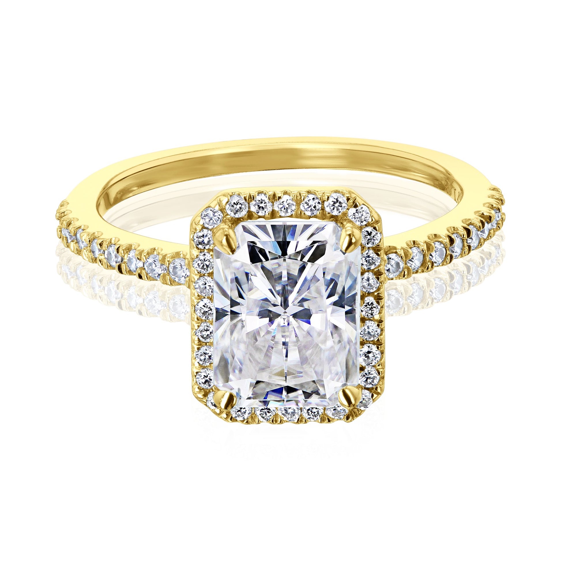 Kobelli Rhona Moissanite Engagement Ring