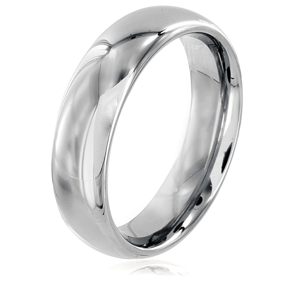 6mm Glossy Domed Dion Ring