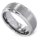 Kobelli Kobelli Men's Collection: Tungsten Carbide Wedding Band 8mm
