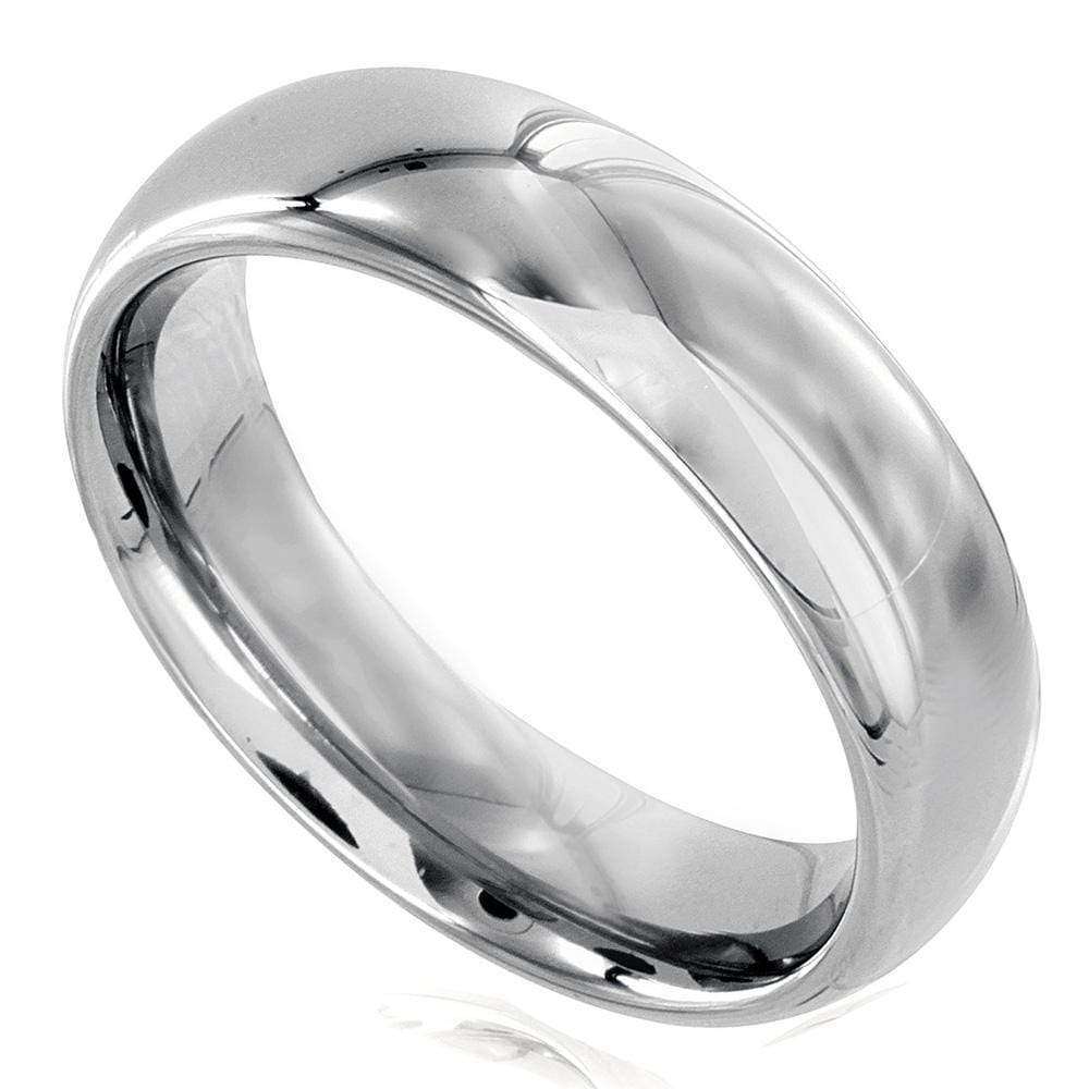 Kobelli Kobelli Men's Collection: Tungsten Carbide Wedding Band 6mm