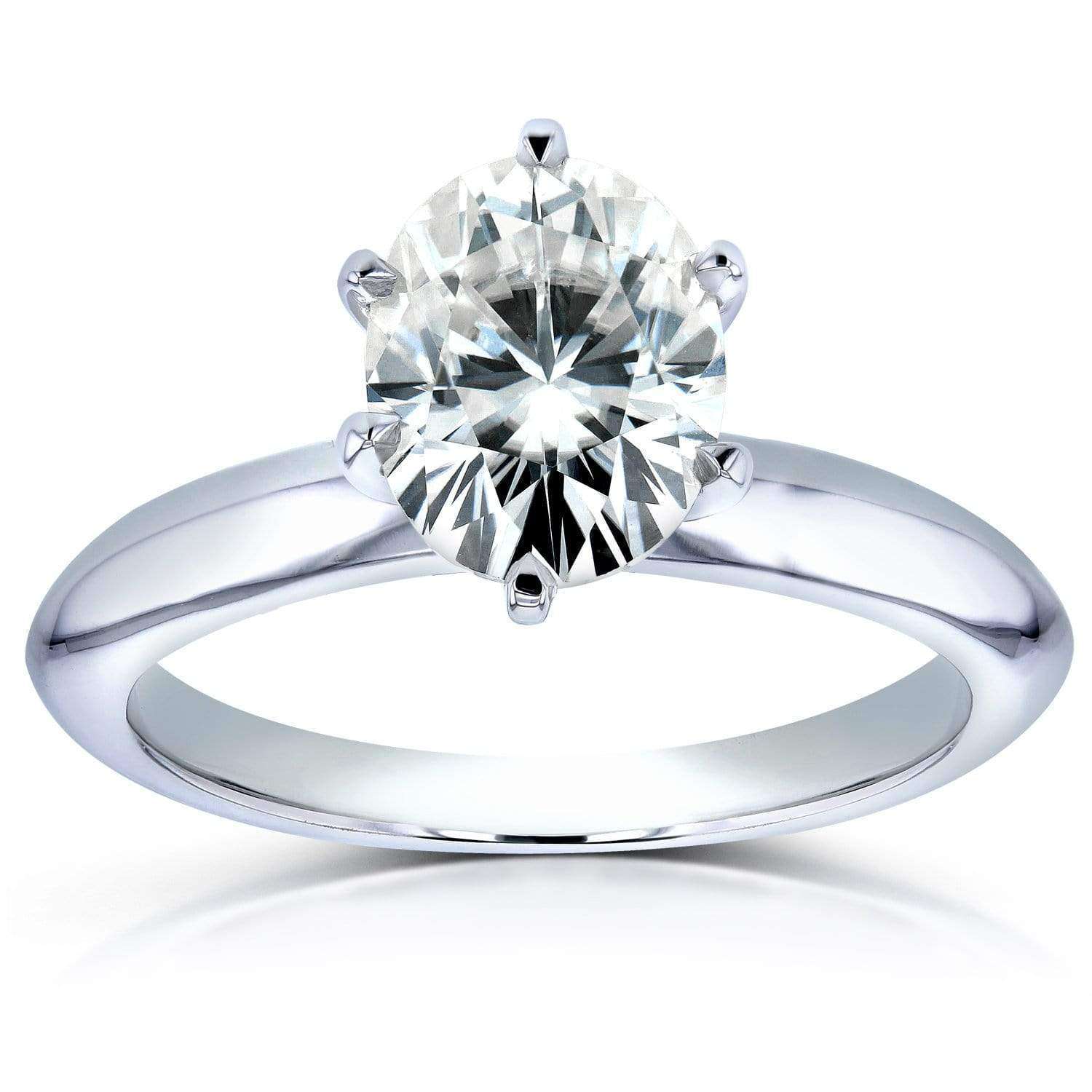 Kobelli 1-1/2ct Oval 6-Prong Solitaire