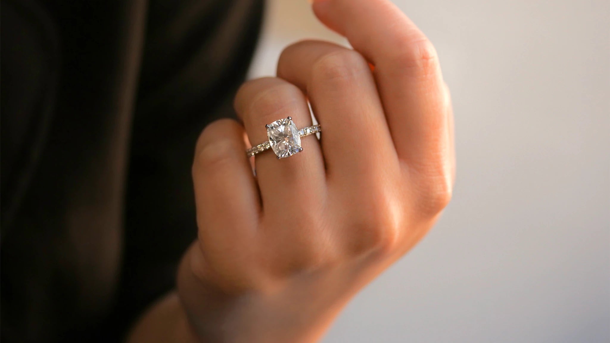 Lab Grown Diamond Engagement Ring