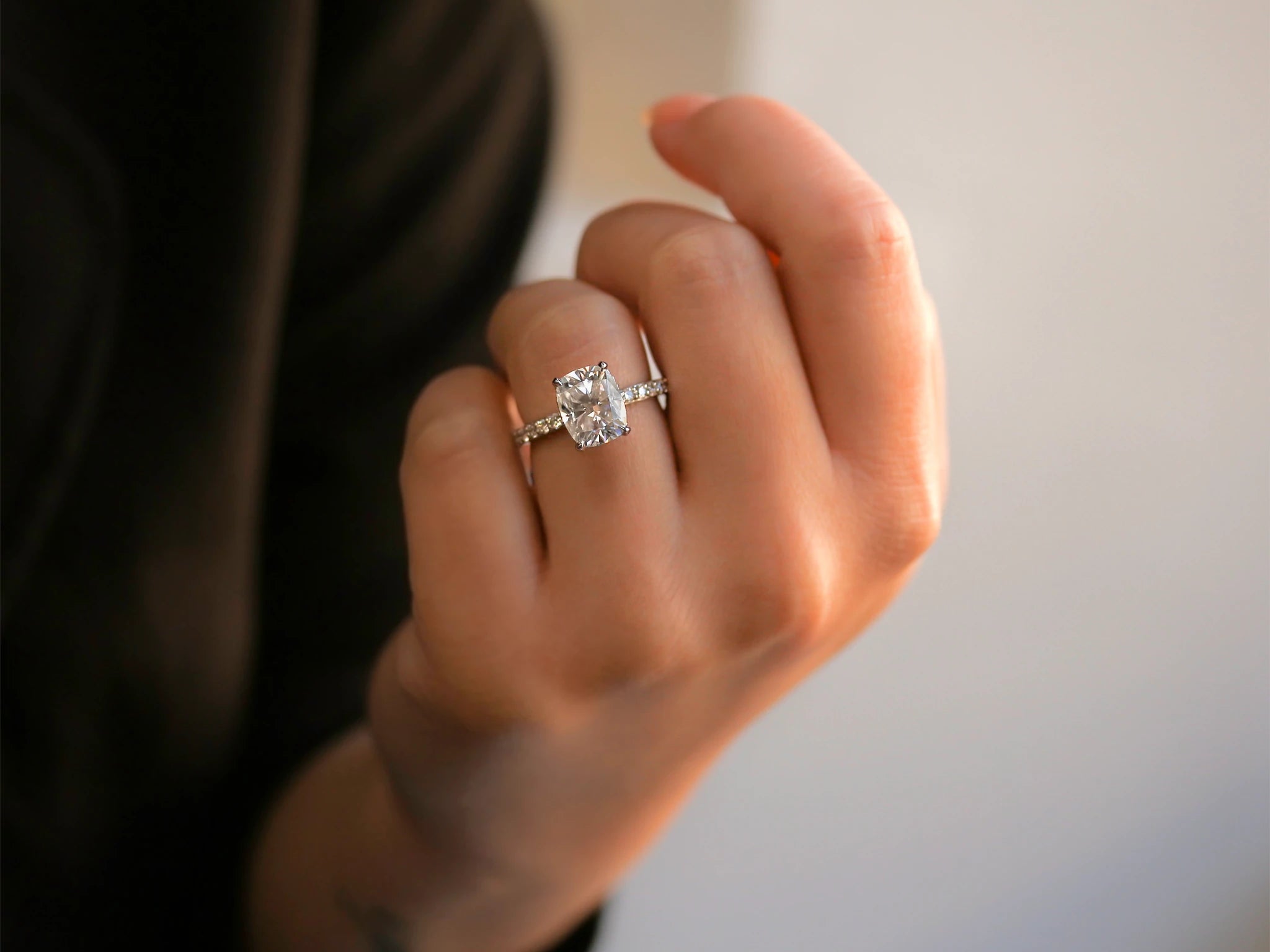 Lab Grown Diamond Engagement Ring
