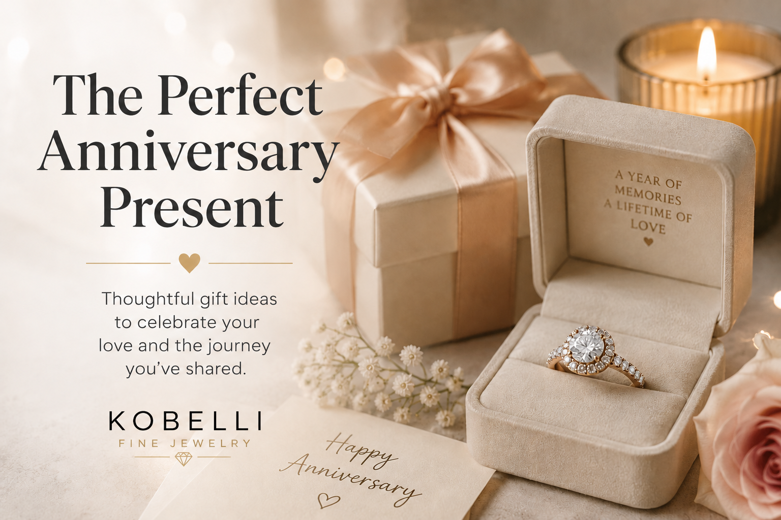 Anniversary Gift Guide: Diamond & Moissanite Jewelry by Year
