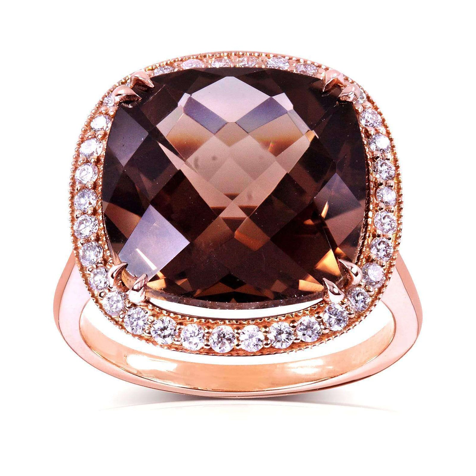 8.25ct Smokey Quartz Ring