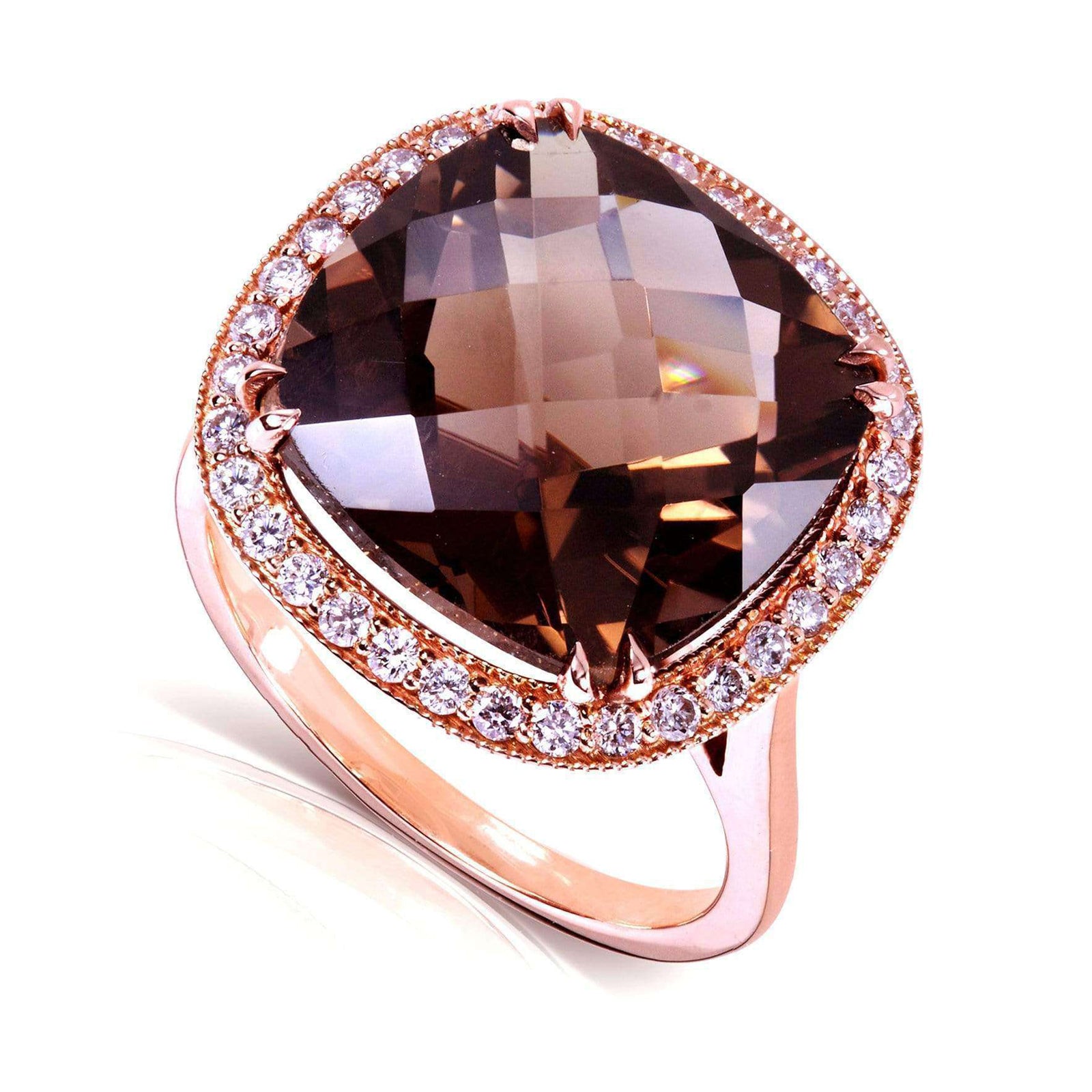 8.25ct Smokey Quartz Ring