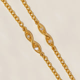 2.45 Carat Fancy Yellow Diamond Circuit Necklace (GIA)