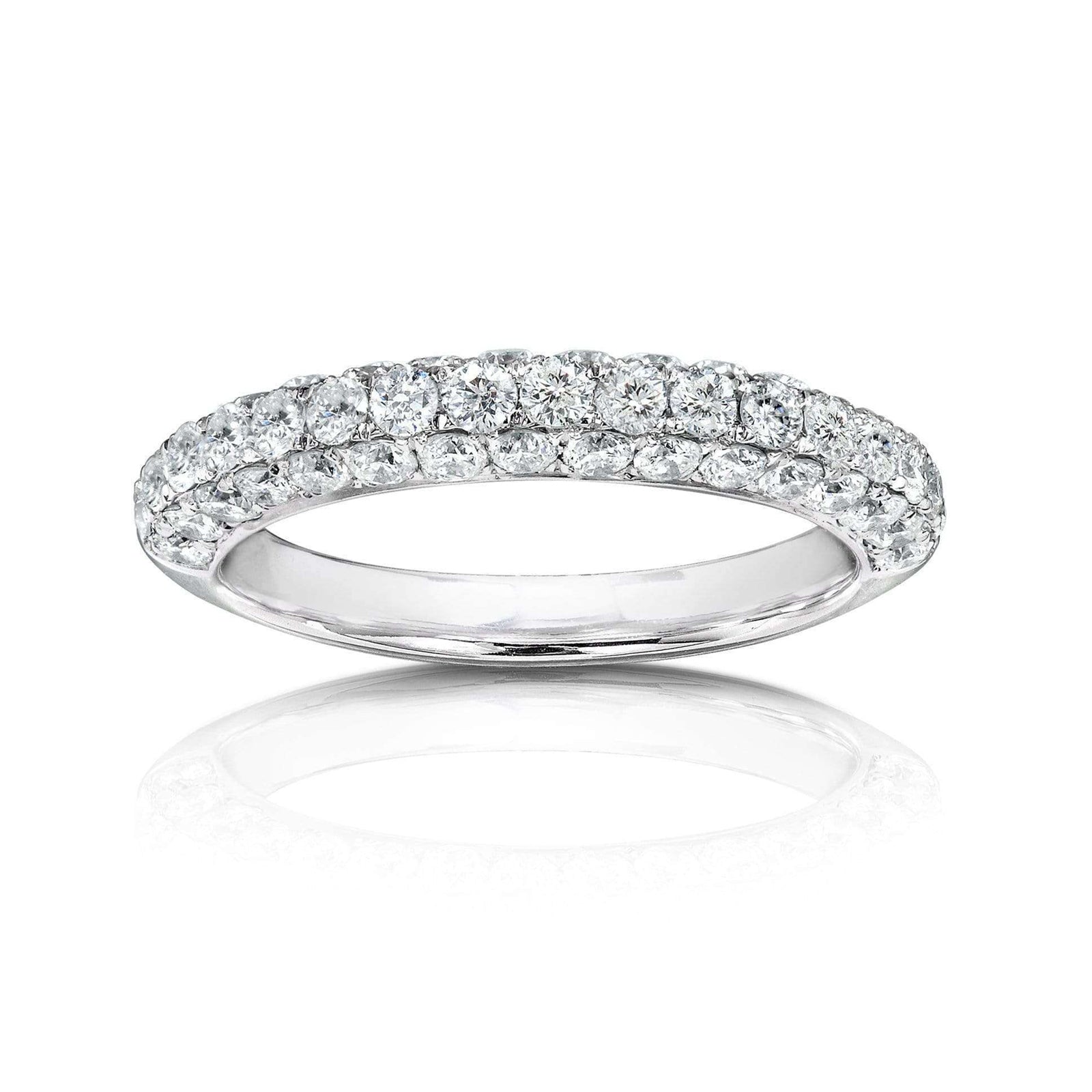 Kobelli Diamond Band 1 CTW in 14K White Gold