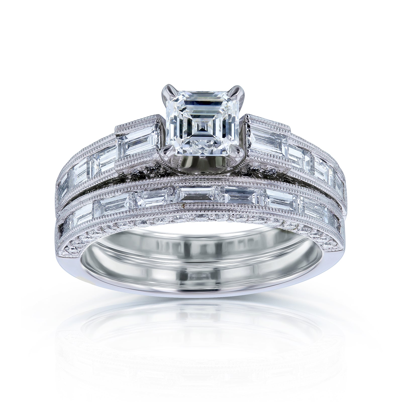2 Carat Natural Diamond Kyla Bridal Set