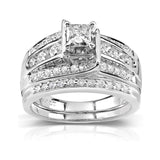 1ct Layered Princess Bridal Set