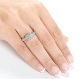 0.5 Carat Natural Diamond Quad Princess Gina Ring