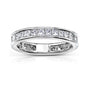 2 Carat Natural Diamond Channel Eternity Ring - white gold option
