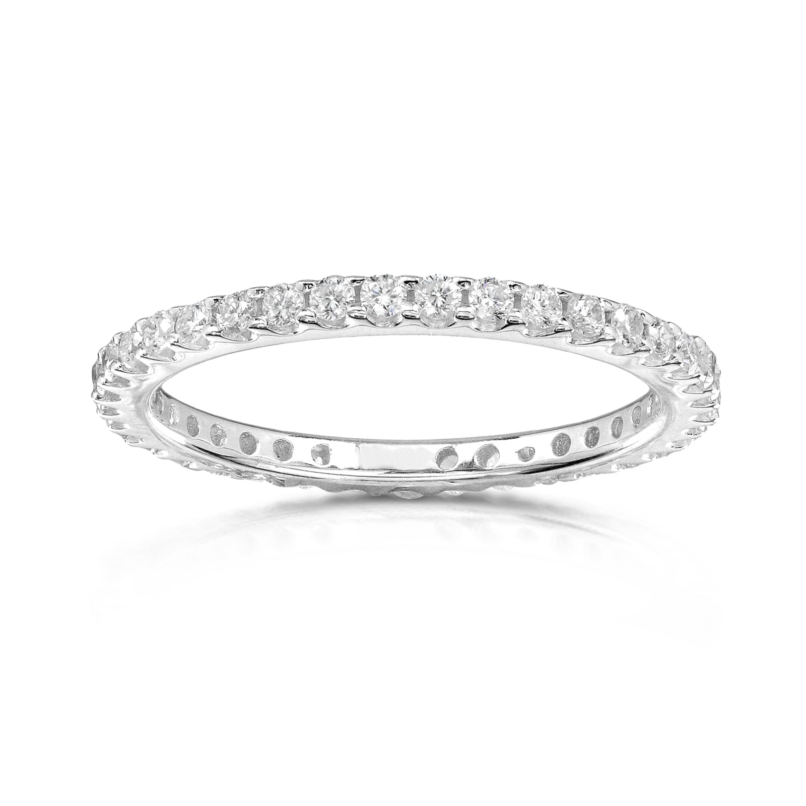 0.5 Carat Natural Diamond Eternity Ring