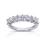 1.5 Carat Natural Diamond 8-Stone Hachi Ring in White Gold