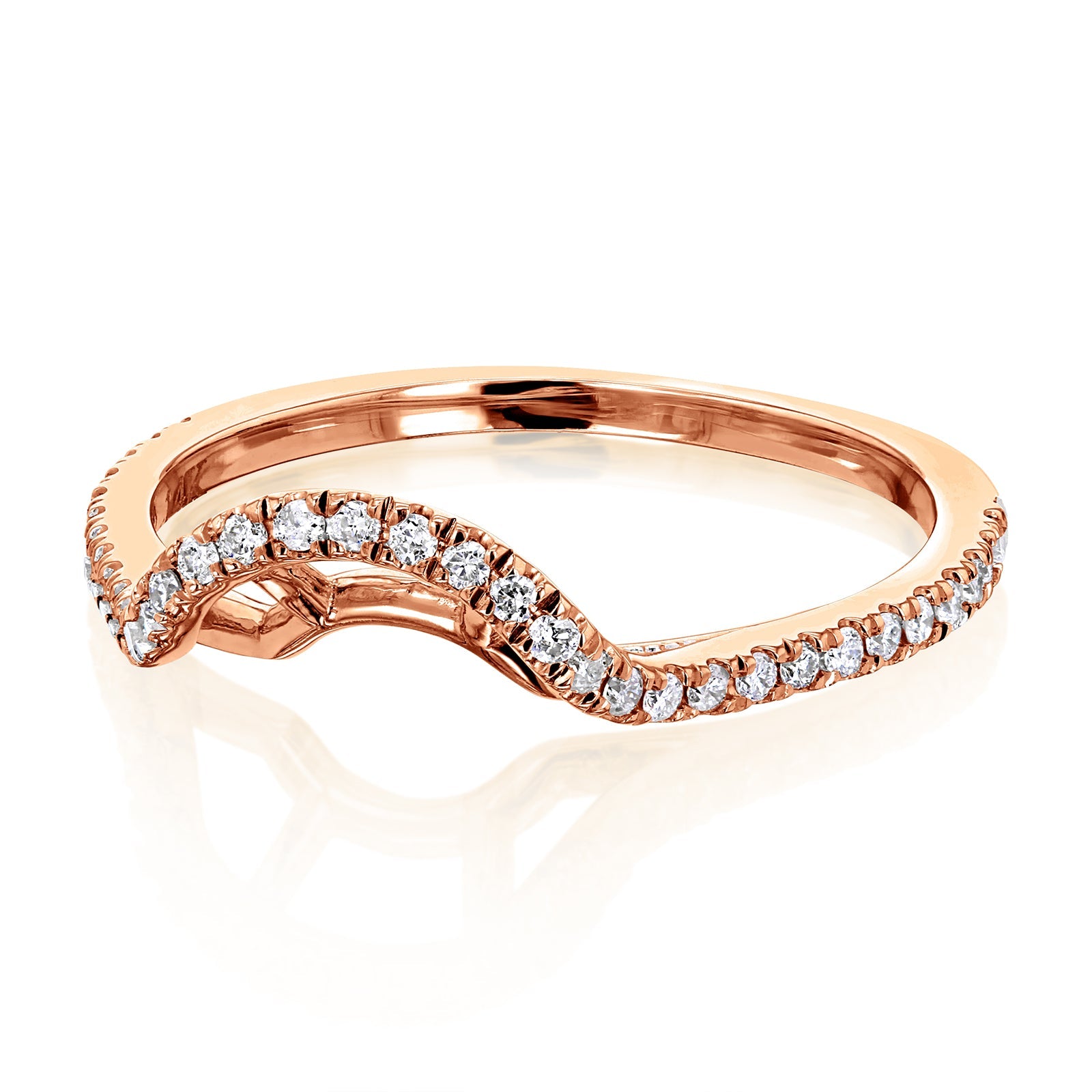 7.5 mm Moissanite Round Original Ring