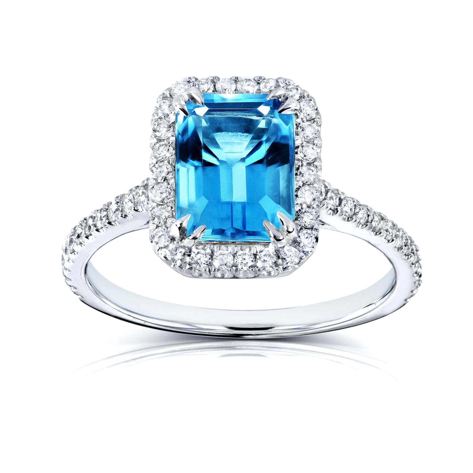 1.75 Carat Swiss Blue Topaz Original Ring