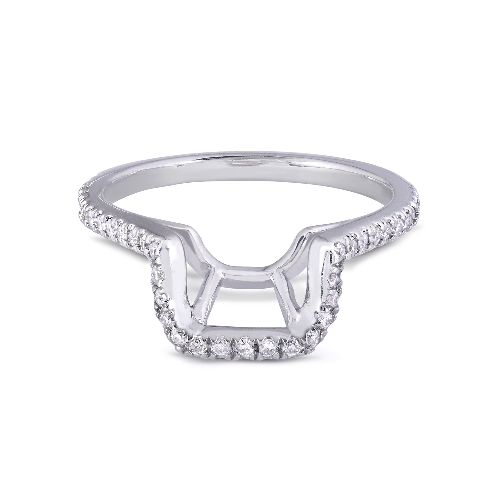 Natural Diamond Shadow Ring - 61770 Series